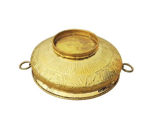 Brass Urli With Handwork 8.65Kg